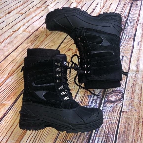 totes dalton men's waterproof winter boots